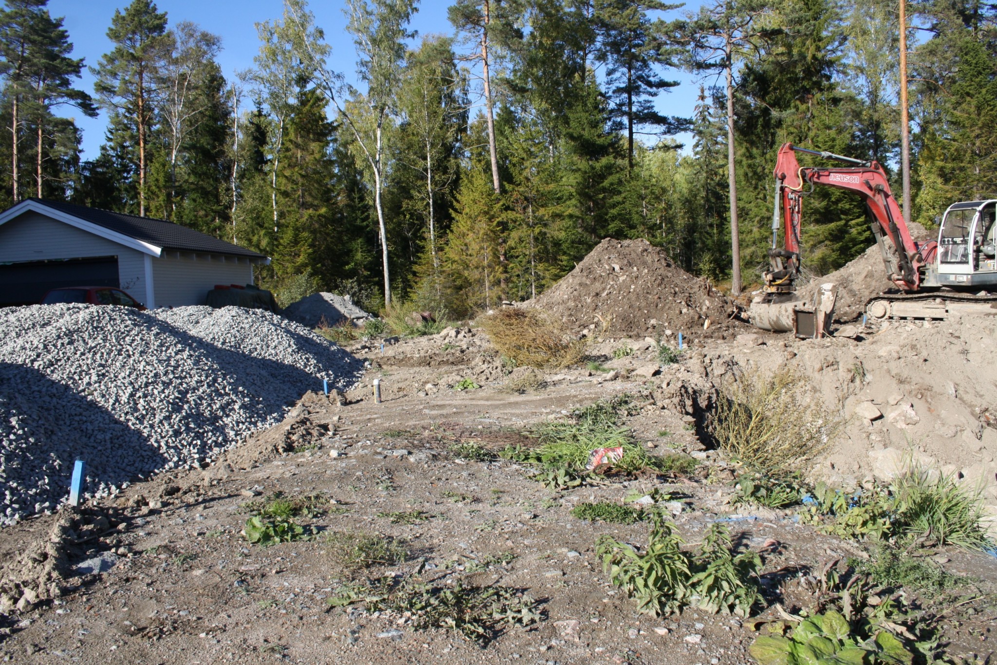 Markarbete Och Grund Byggahus Se