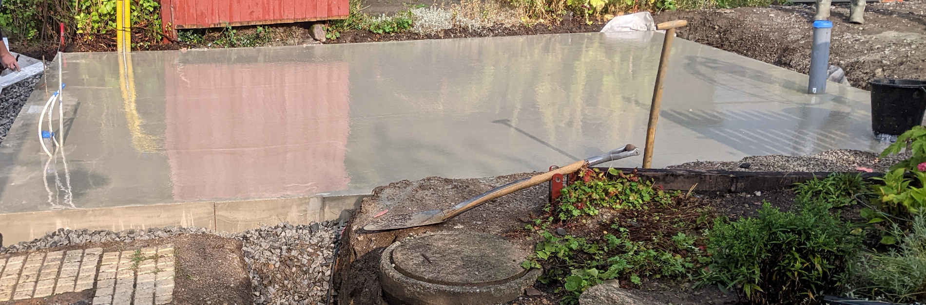 Attefall, gjuten platta, mini-suterräng | Byggahus.se