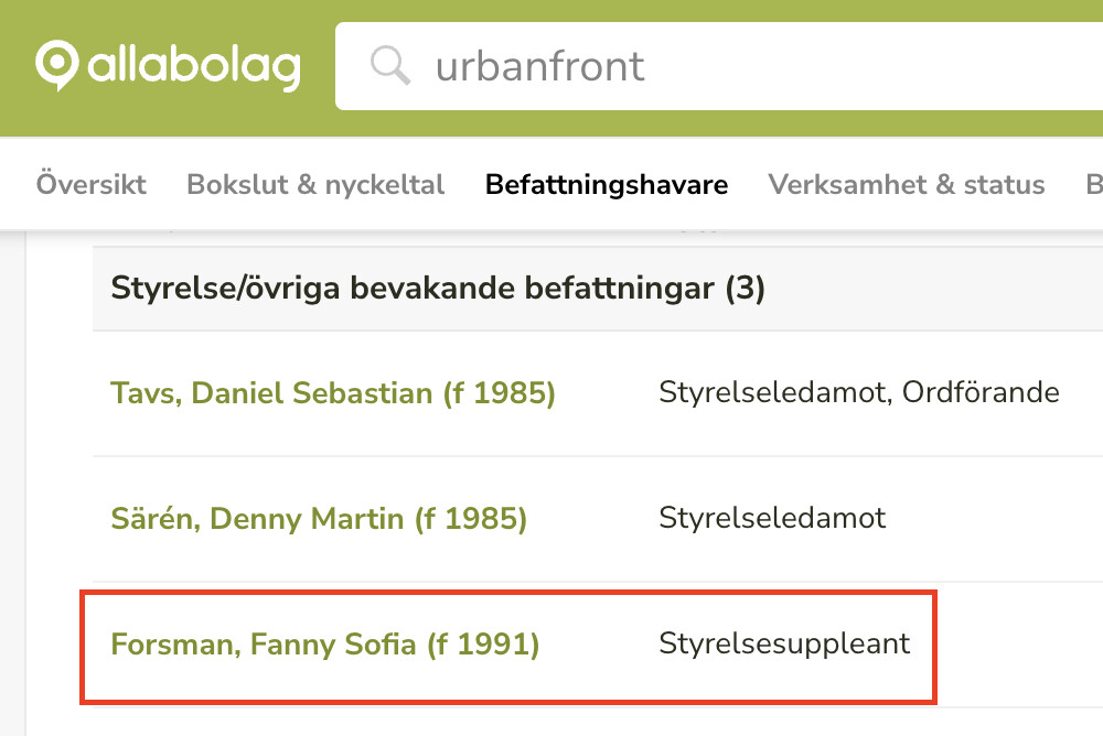 Urbanfront - Medvetet Bedrägeri Eller Bara Dåligt Affärssinne? | Sida 6 ...