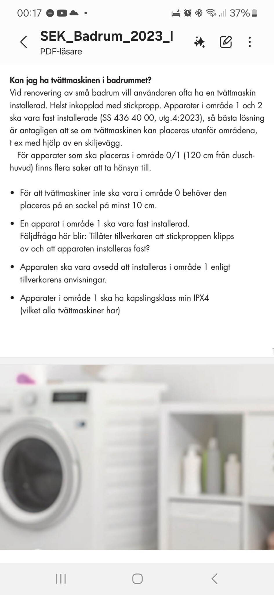 Tvättmaskin nära dusch | Byggahus.se