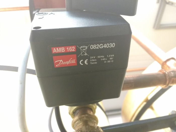 Shuntmotor fraga Danfoss ECL 110 modell/volt | Byggahus.se