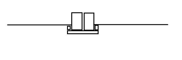 Schematisk illustration av snickeridetaljer med bräda och standardlister, föreslagen lösning för byggprojekt.