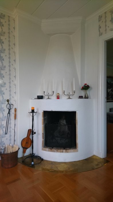 Reparera skada på öppen spis | Byggahus.se