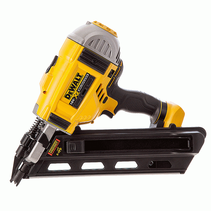Dewalt batteridriven dyckertpistol i gult och svart.