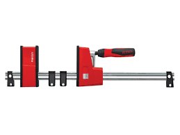 Bessey K-Body REVO 2.0 (KRE) parallelltving med insexfattning och röd plastskal.