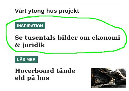 Skärmdump av forumtråd med texten "Se tusentals bilder om ekonomi & juridik" markerad för inspiration.