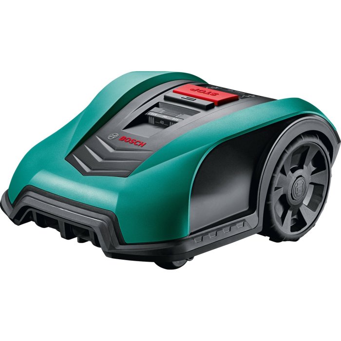 Ny Bosch Indego 400 Connect robotgräsklippare i kartong, aldrig använd.