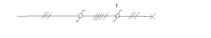 Elschema med trappomkopplare kopplad till Fibaro FGS-213 insatsbrytare och belysning.