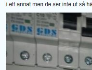 Nättbild av "GDS"-märkta elkomponenter sålda av Harald Nyborg.