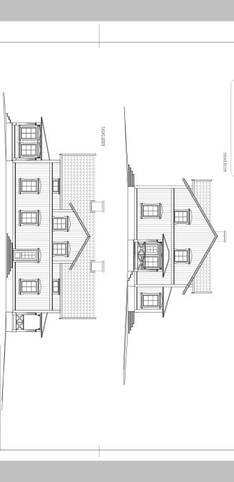 Svartvit planritning av en våningsbostad som visar övre och nedre plan med noteringar för förbättring av badrum och tvättstuga.