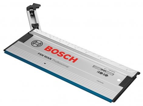Bosch FSN WAN skensystem för precisionskapning som kan förlängas med tilläggsskenor.