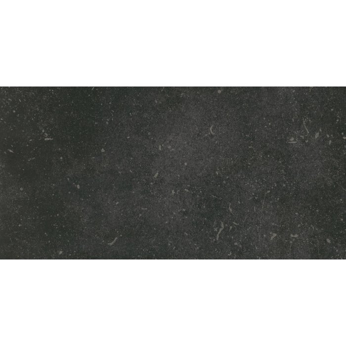 Mörkgrå klinkerplatta Cello Belgium Stone 30x60cm för användning i öppen planlösning.