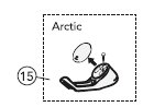 Teckning av en äldre spakmodell benämnd Arctic ur en reservdelskatalog.