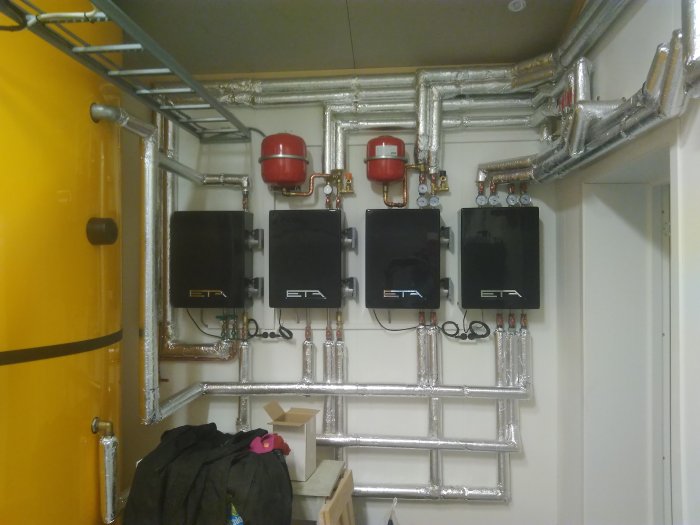 Prosjekt: ETA Vedkjele (vedpanna), solfangaranlegg og fyringsrom ...