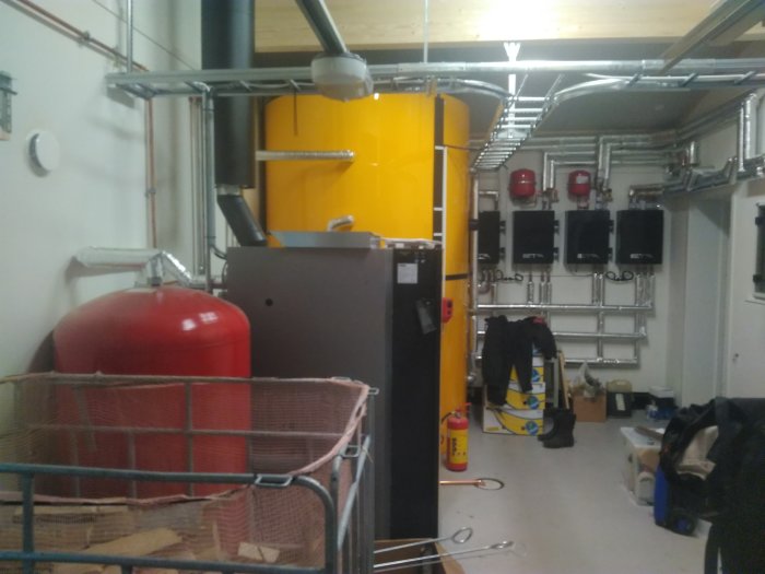 Prosjekt: ETA Vedkjele (vedpanna), solfangaranlegg og fyringsrom ...