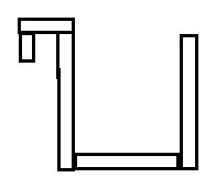 Tvärsnitt av en planteringslåda med konsoler, föreslagen design för att limskruva fogarna.