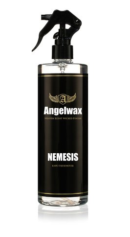 Angelwax Nemesis sprayflaska för borttagning av asfalt på bilar.