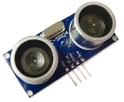 Ultraljudssensor för avståndsmätning kopplad till Arduino.