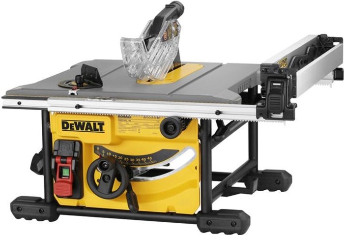DeWalt dwe7485 bordsåg köpt till nedsatt pris med Bauhaus prisgaranti.