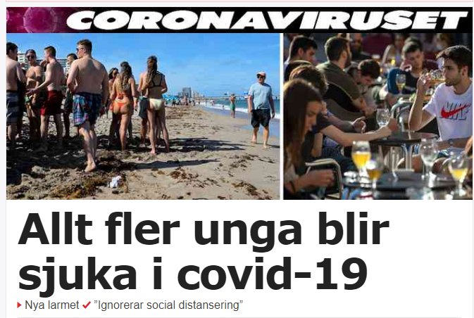 Folk på stranden och i en bar ignorerar social distansering under covid-19 pandemin.