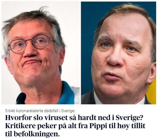 Porträtt av Anders Tegnell, statsepidemiolog, nämnd i artikel om Covid-19s påverkan i Sverige.