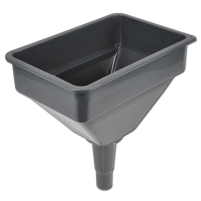 Plasttratt från PRESSOL, 2,9/4 l, Ø 200/280 mm, av polyetylen.