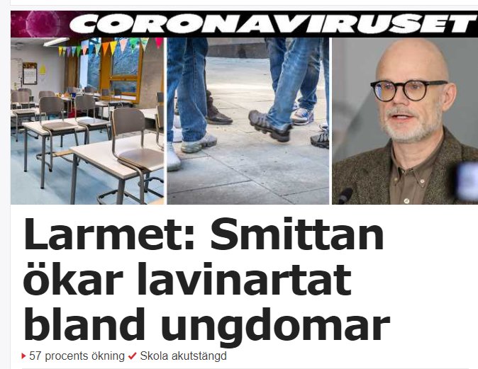 Tom klassrum med uppställda stolar och bord, överlappande bild av ungdomars fötter stående intill varandra.