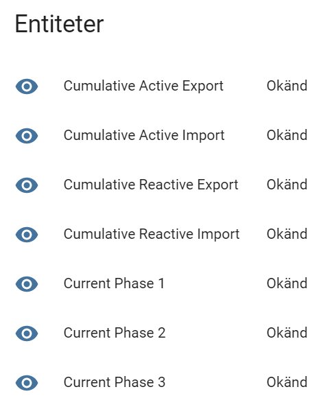 Skärmdump av Home Assistant enheter med okända entiteter för en ESP32-smart enhet.