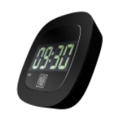 Digital timer med LCD-display som visar klockslaget 09:30.