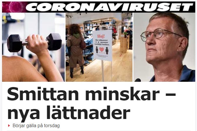 Collage av tre bilder: kvinna som lyfter hantel, skylt med texten "Hej! Håll Avståndet Tack", och en man i glasögon.