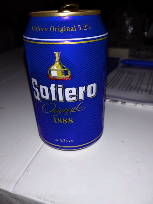 Ölburk Sofiero Original 5,2% på ett vitt bord, betyg 4,5/5 omnämns i inlägget.