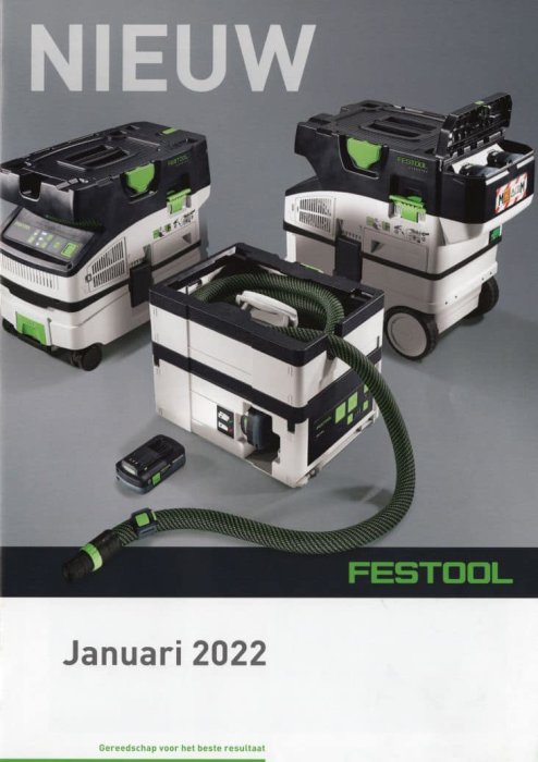 Festool verktyg och dammsugare inklusive KAPEX KSC 60 såg, CT SYS, CTC MINI och MIDI dammsugare samt TCL 6 DUO laddare.