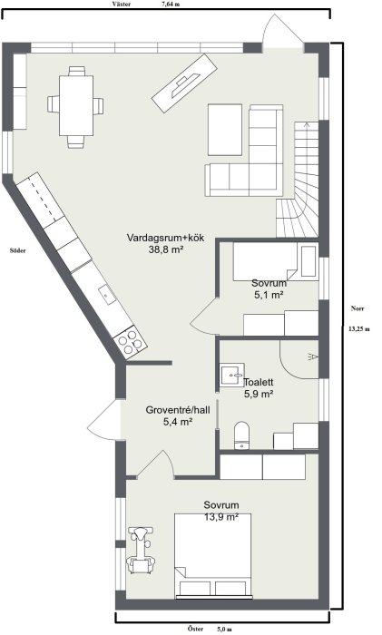 Mellby 2 - 1. Floor - 2D Floor Plan.jpeg