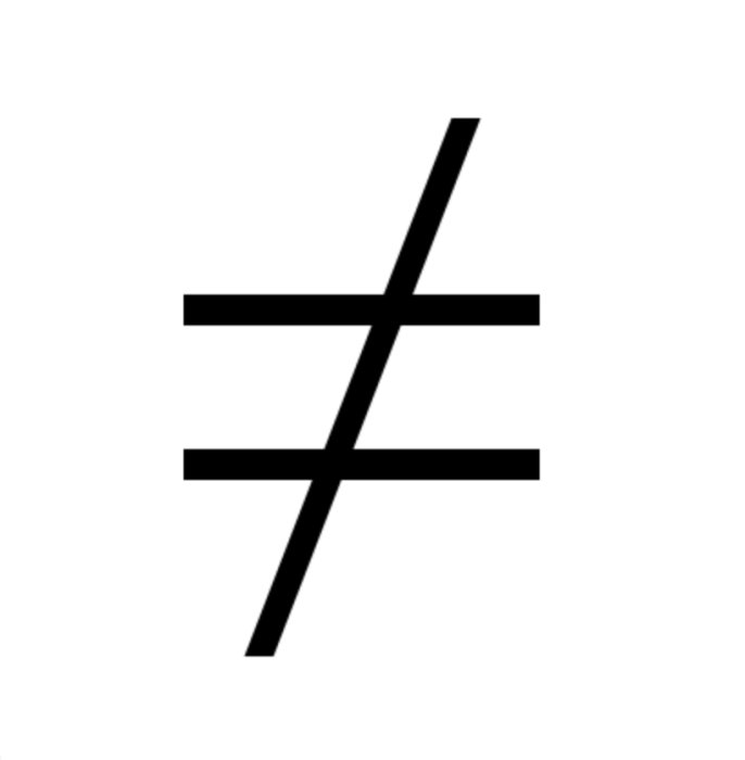 Symbol som liknar en hashtag eller fyrkantskors.