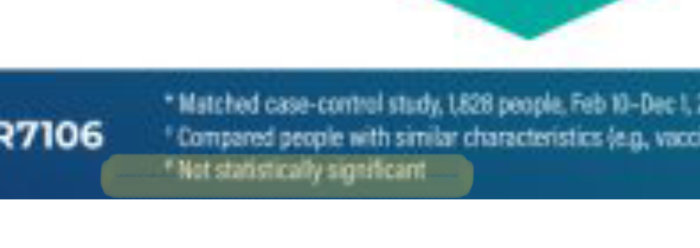Utsnitt av en presentation visar text om en matchad fall-kontrollstudie.