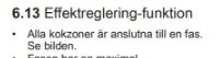 Utdrag ur manual som beskriver en spishälls effektregleringsfunktion, med texten "Alla kokzoner är anslutna till en fas.