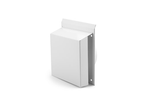 Ventilhus av metall konstruerat enligt specifik ritning, saknar standardventiler.