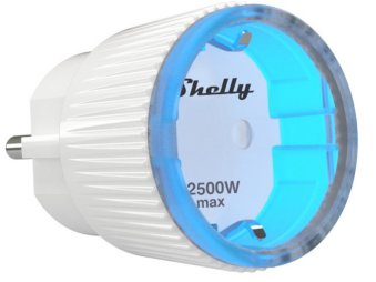 Rund Shelly Plug för eluttag som visar max 2500W belastning