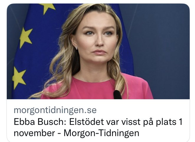 Kvinna i rosa klänning framför EU-flaggan, allvarligt uttryck, nyhetsrubrik, webbplatsdel.