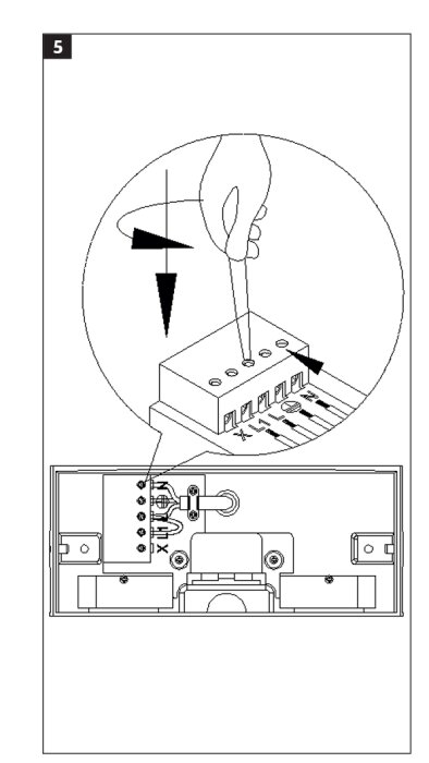 Schmatisk illustration av handverktyg används på komponent inne i maskin. Anvisningar för montör eller tekniker.