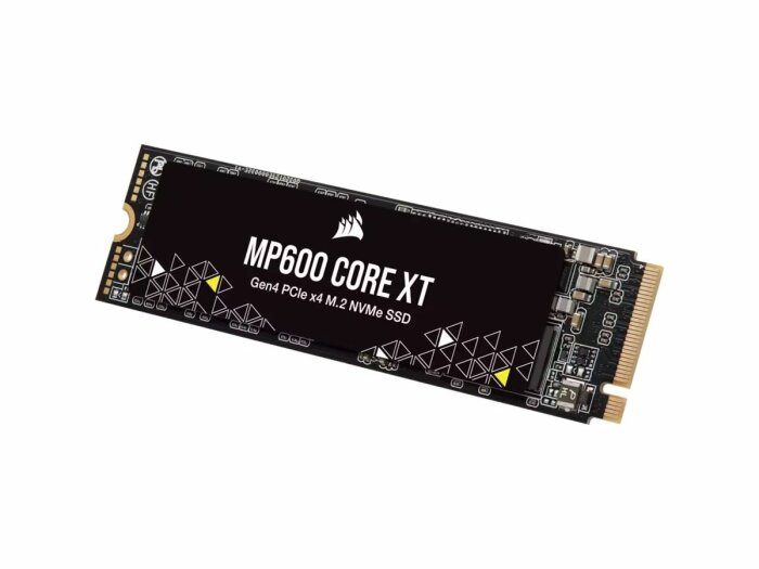 MP600 CORE XT, Gen4 PCIe x4 NVMe M.2 SSD, dataförvaring, datorhårdvara, kretskort, utan kylfläns.