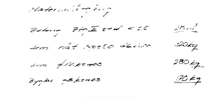 Svårtydd handskrift, anteckningar eller beräkningar inkluderar siffror, ord och några matematiska symboler.