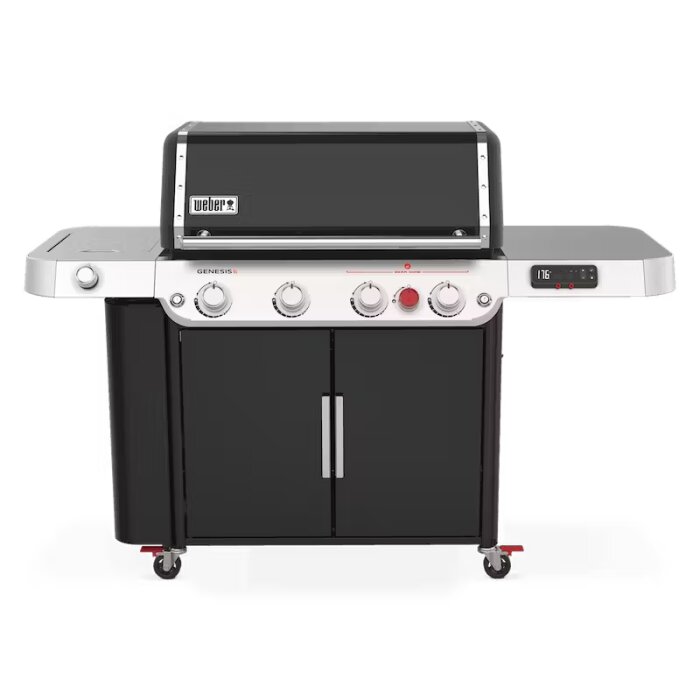 Weber Genesis II gasolgrill på vit bakgrund