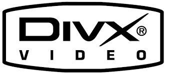 Logotyp för DivX Video på vit bakgrund.