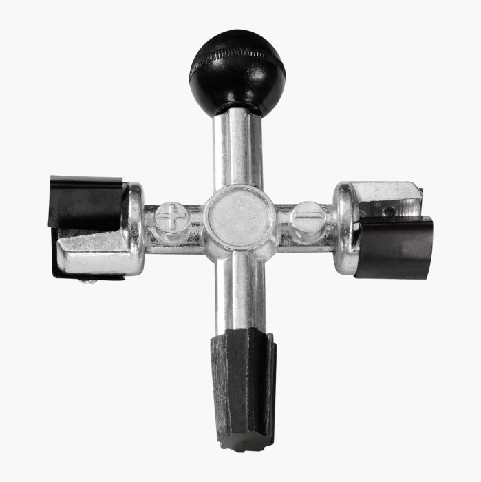 Batteripolrengörare från Biltema med borstar för rengöring av batteripoler.