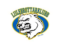 Logotyp för Lulebrottarklubb med en isbjörn och texten 'Since 1955'.