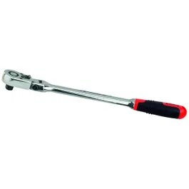 En spärrnyckel med rött och svart grepp, diskuterad i inlägget om verktygsmärken som Meec, Ampro, Cocraft, Kamasa och Tengtool.