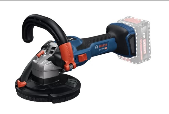 Trådlös vinkelslip Bosch GBR 18V-15 S med ett EXPERT-batteri.