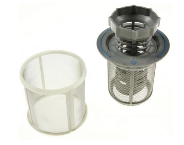 Filtersilar med perforerad meshdesign, används för att fånga små partiklar som kollagentrådar i maskindelar.