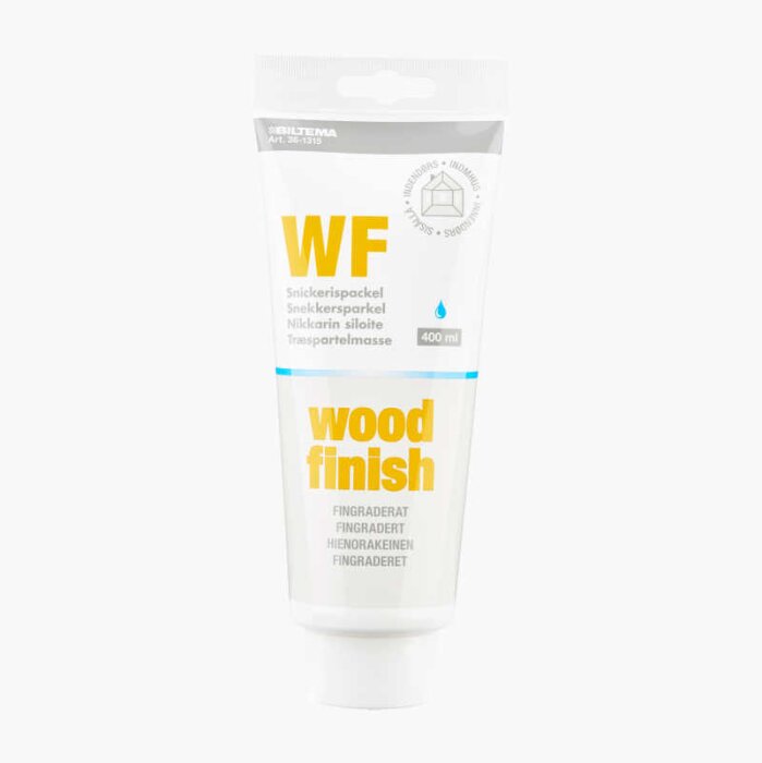 Biltemas snickerispackel WF wood finish, tub med 400 ml, fingraderat.